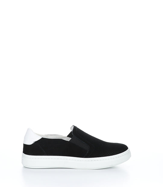 CYBILL BLACK SUEDE