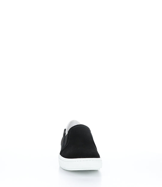 CYBILL BLACK SUEDE