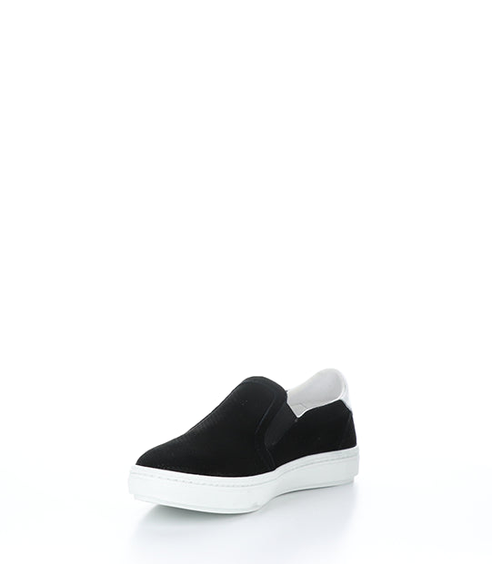 CYBILL BLACK SUEDE
