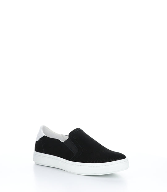CYBILL BLACK SUEDE