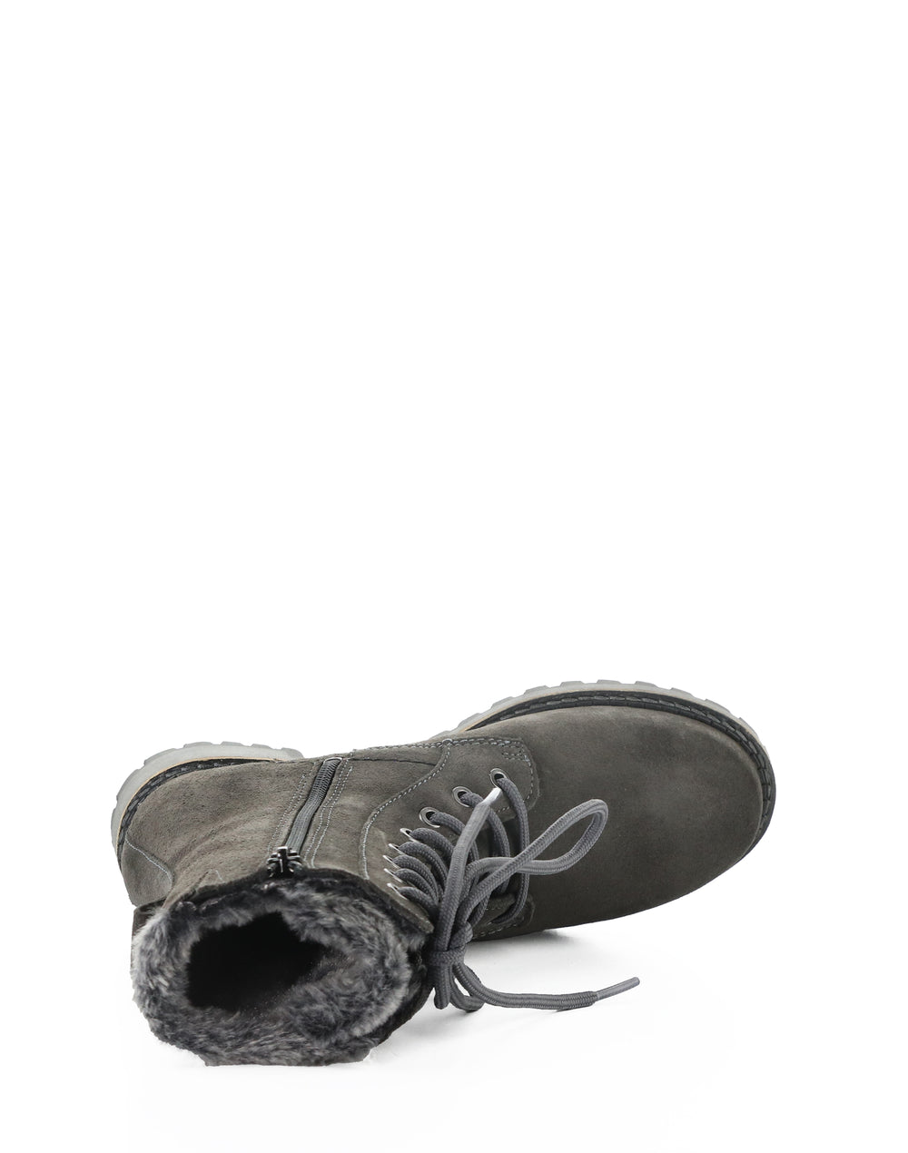 CYRUS ANTHRACITE SUEDE/FAUX FUR