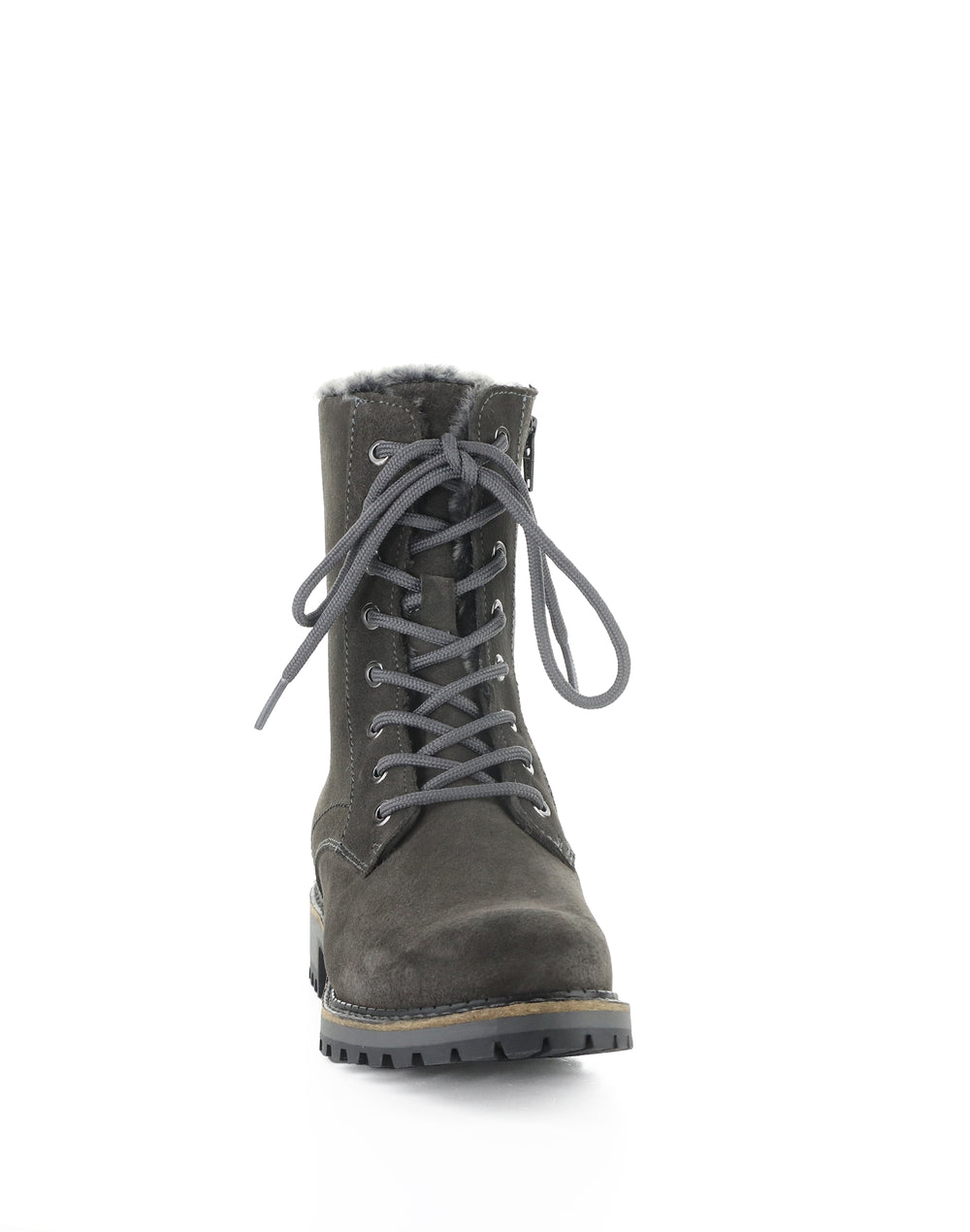 CYRUS ANTHRACITE SUEDE/FAUX FUR