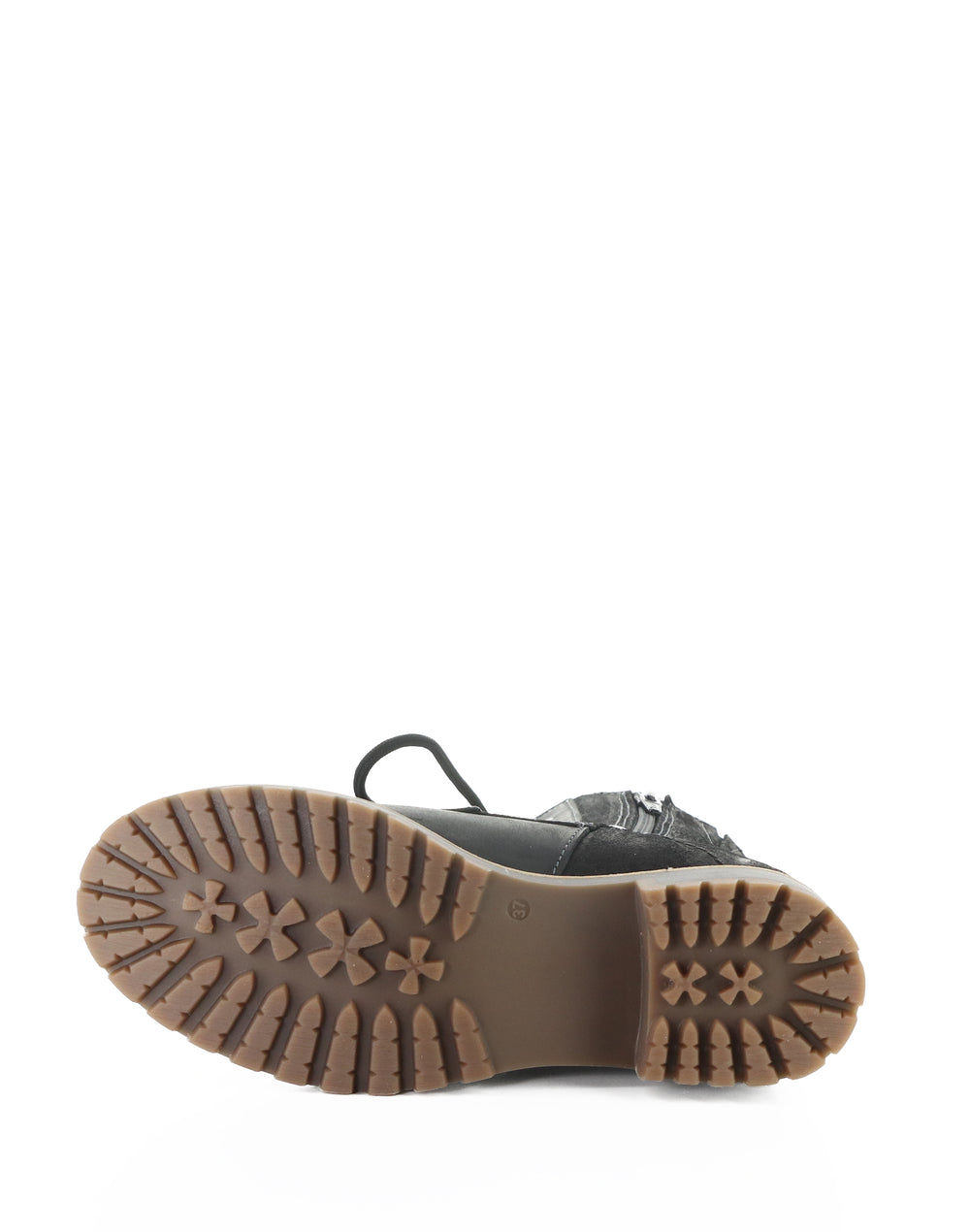 CYRUS BLACK SADDLE/SUEDE/FAUX FUR