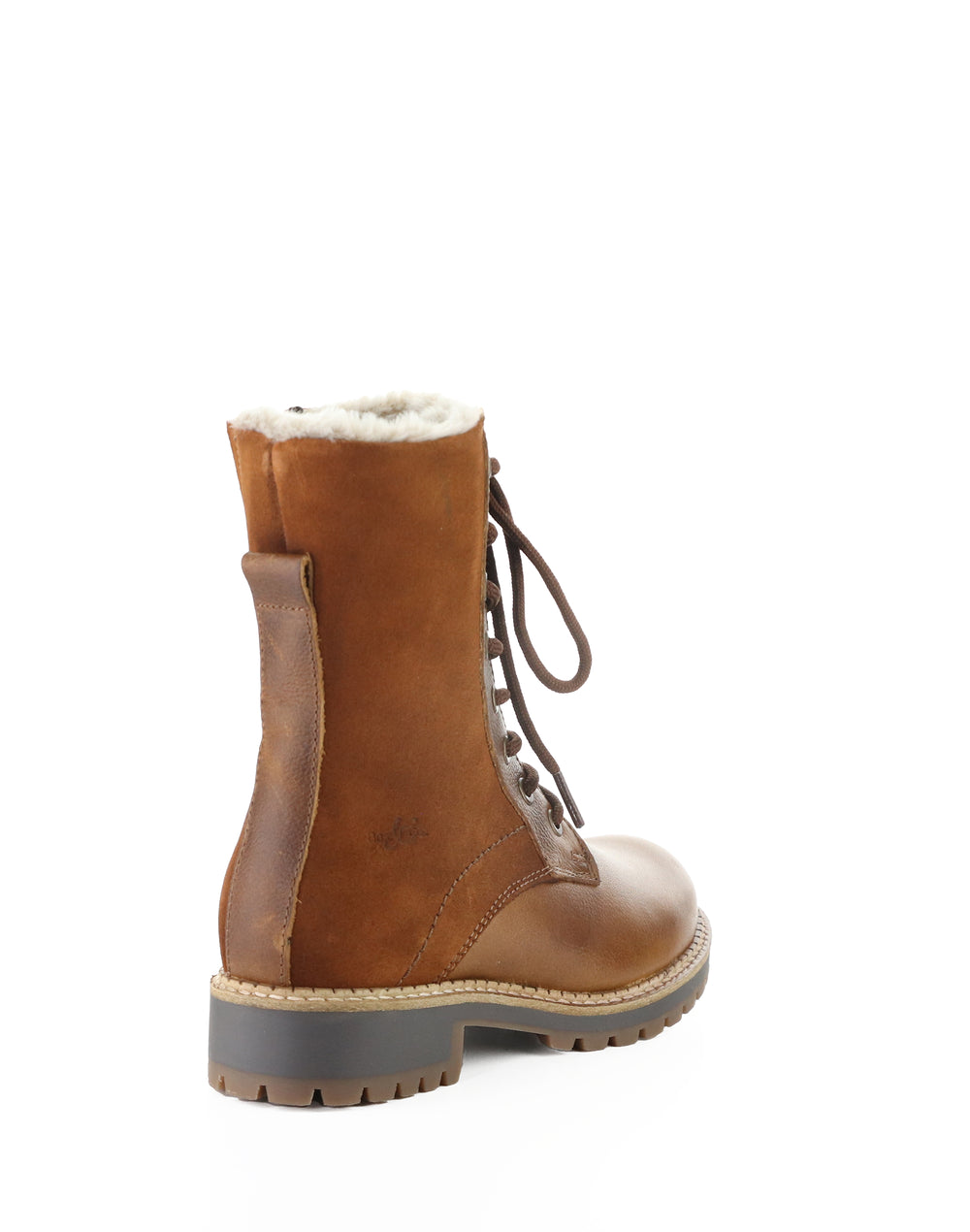 CYRUS COGNAC/TOFFEE GOBI/SUEDE/FAUX FUR