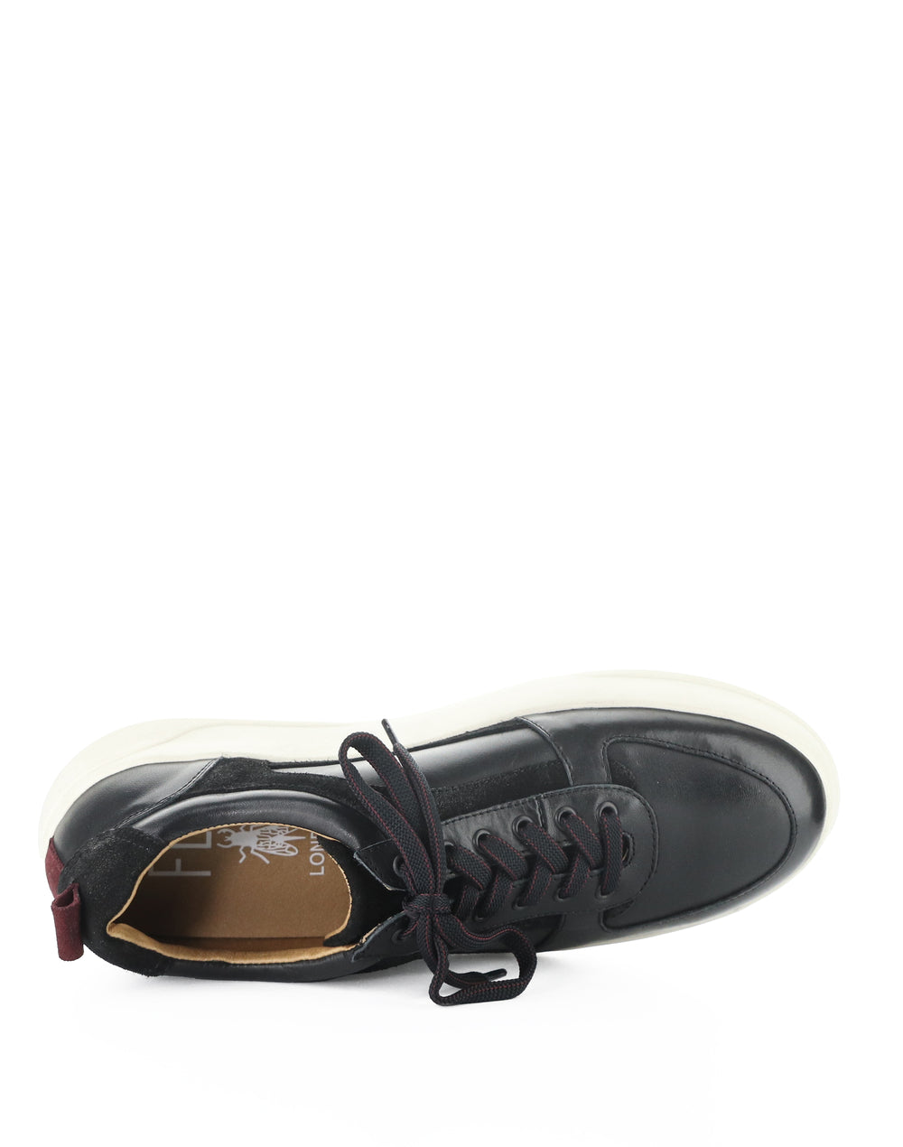 FERK799FLY 002 BLACK/BURG BURN/OIL SUEDE