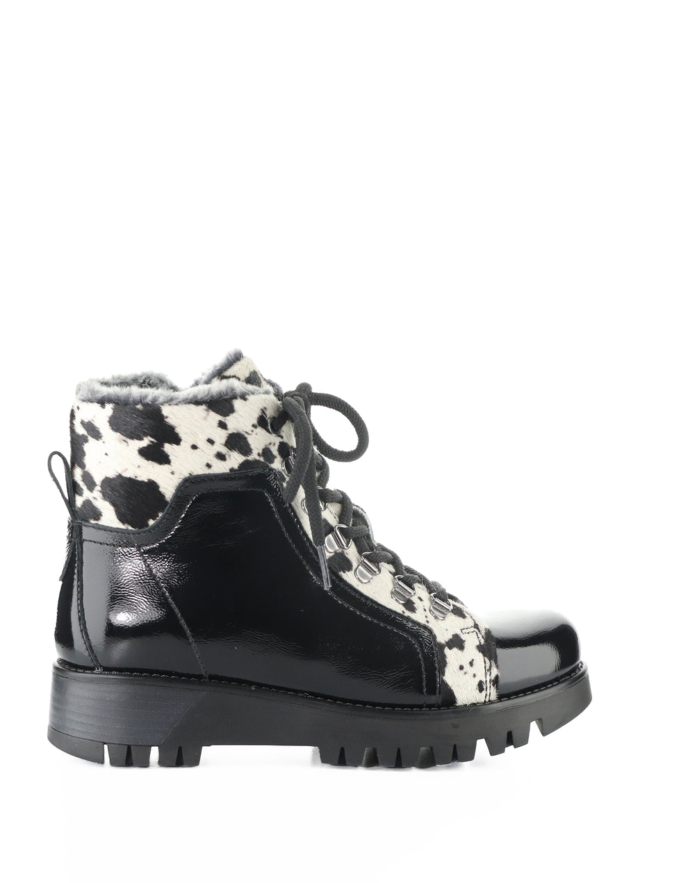 GARO PRIMA BLACK/SALTPEPPER17 GULMARG PAT/SDE/AM/FAUX FUR