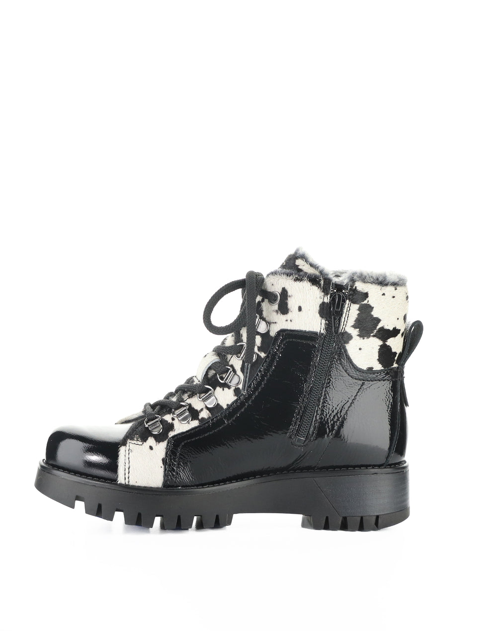 GARO PRIMA BLACK/SALTPEPPER17 GULMARG PAT/SDE/AM/FAUX FUR