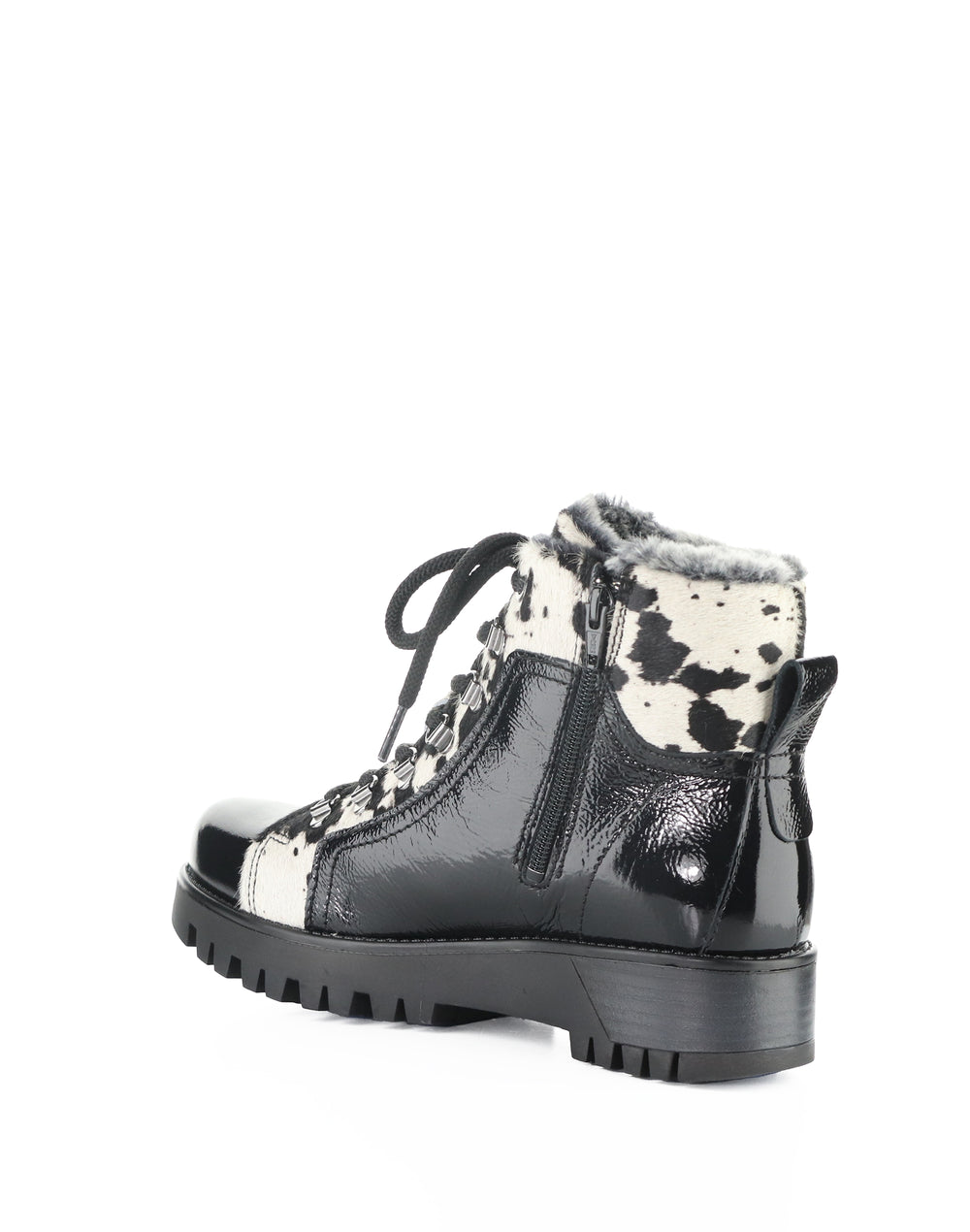 GARO PRIMA BLACK/SALTPEPPER17 GULMARG PAT/SDE/AM/FAUX FUR