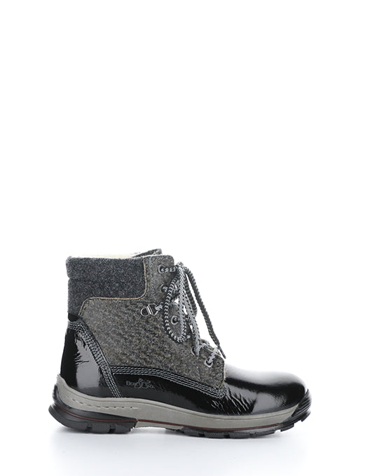 GIFT BLACK PATENT/MACKENZIE/TWEED