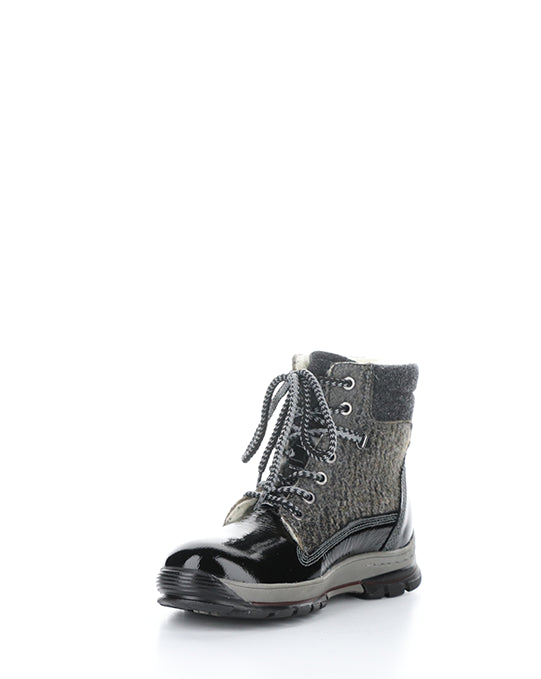GIFT BLACK PATENT/MACKENZIE/TWEED