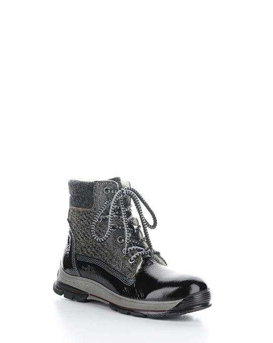 GIFT BLACK PATENT/MACKENZIE/TWEED