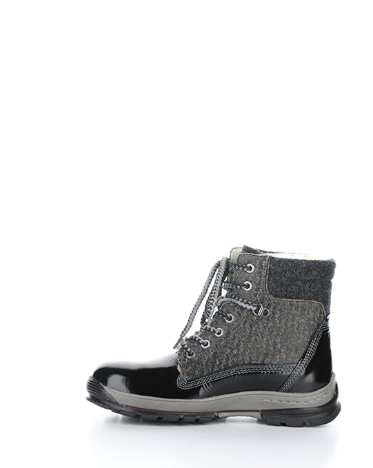 GIFT BLACK PATENT/MACKENZIE/TWEED