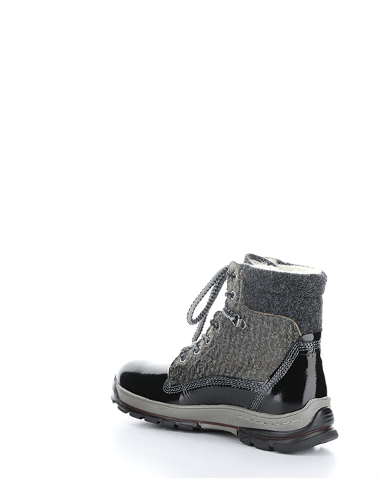 GIFT BLACK PATENT/MACKENZIE/TWEED