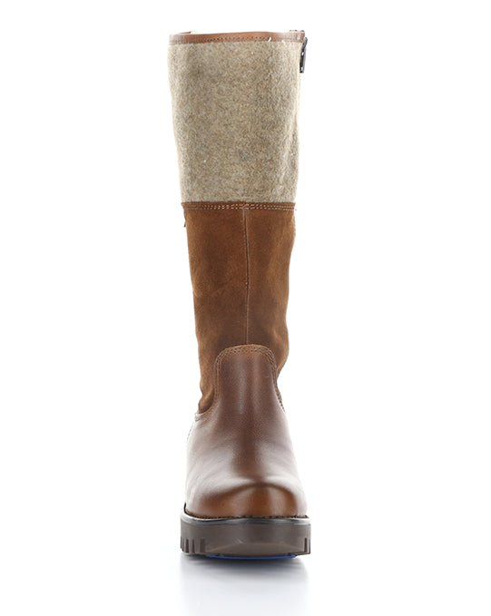 GOOSE PRIMA COGNAC/REDWOOD/BEIGE GOBI/SUEDE/TWEED