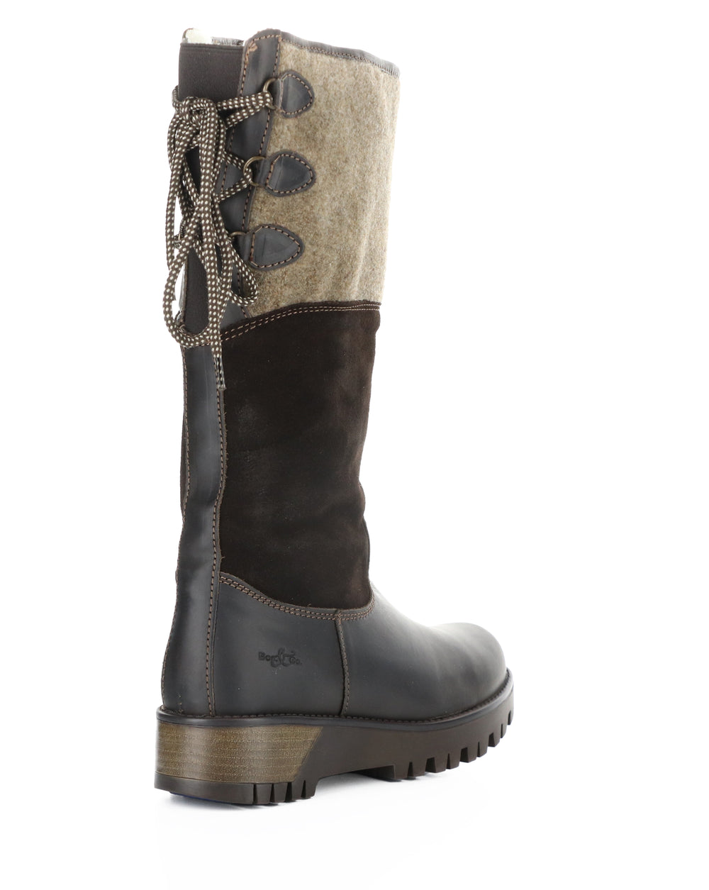 GOOSE PRIMA DK BROWN/COFFEE SADDLE/SUEDE/TWEED