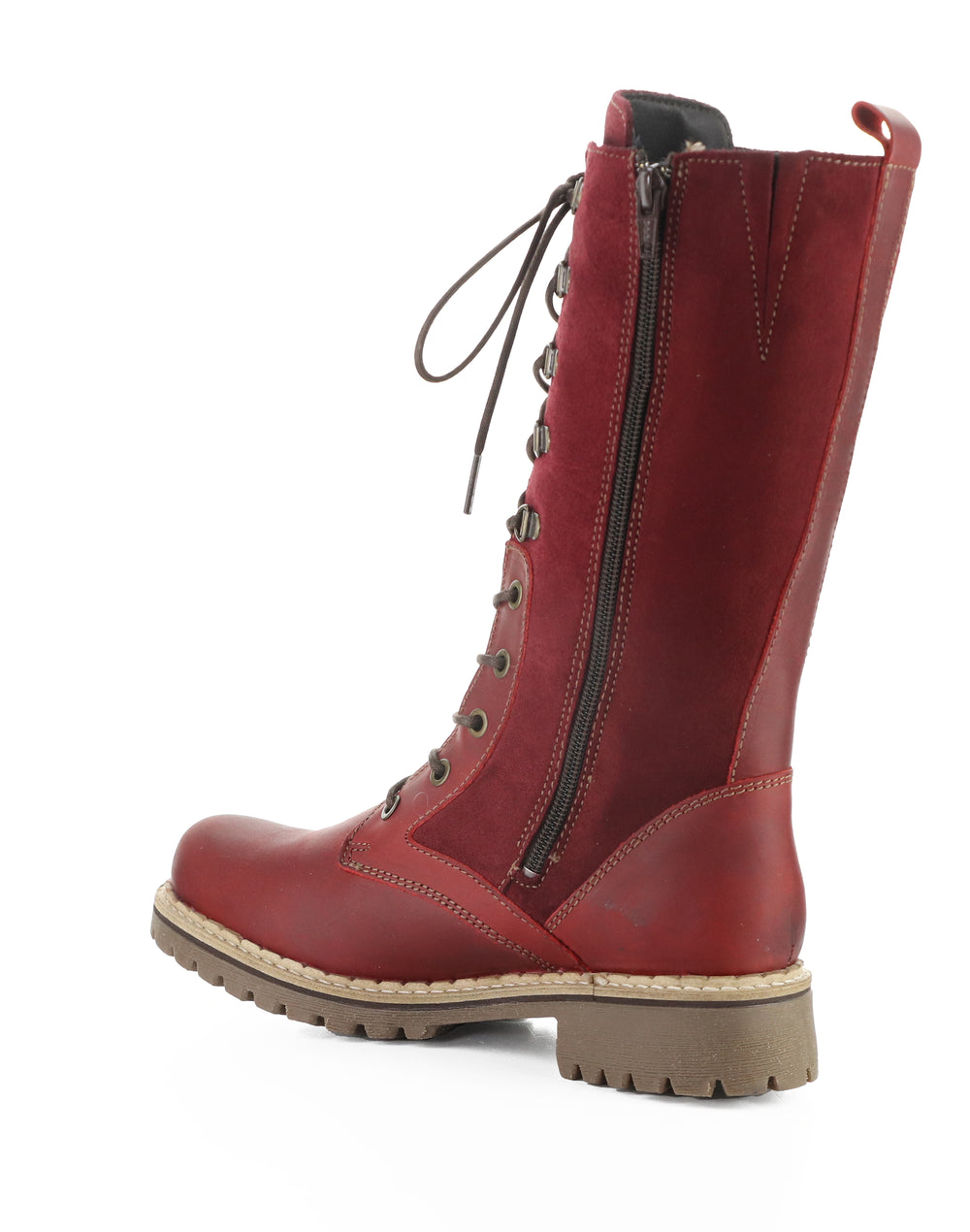 HAVI RED/SANGRIA SADDLE/SUEDE
