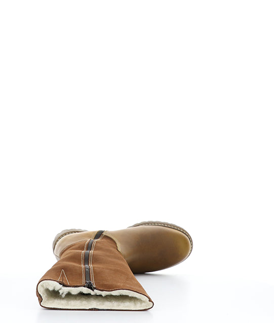 HUDSON COGNAC/NUT GOBI/SUEDE