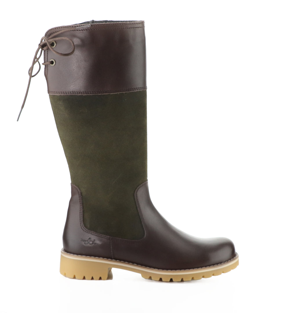 HUNT DK BROWN/OLIVE FEEL/OILSUEDE