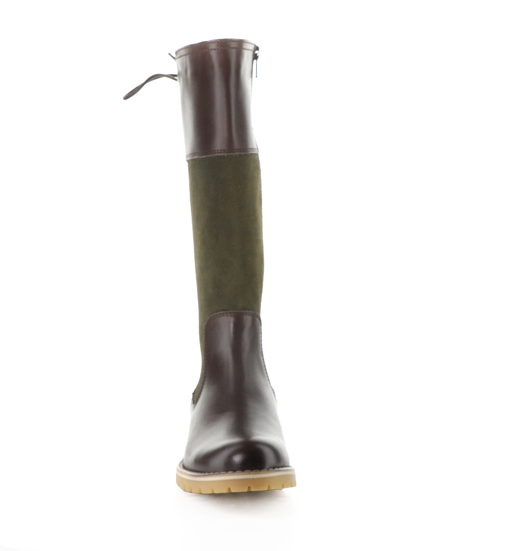 HUNT DK BROWN/OLIVE FEEL/OILSUEDE