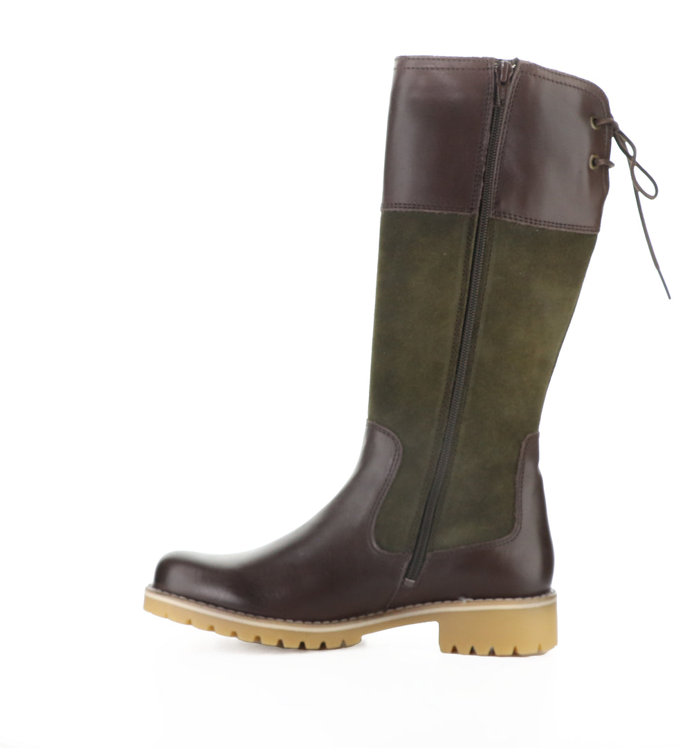 HUNT DK BROWN/OLIVE FEEL/OILSUEDE