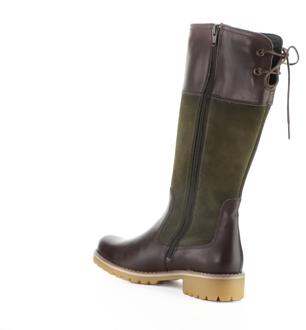 HUNT DK BROWN/OLIVE FEEL/OILSUEDE