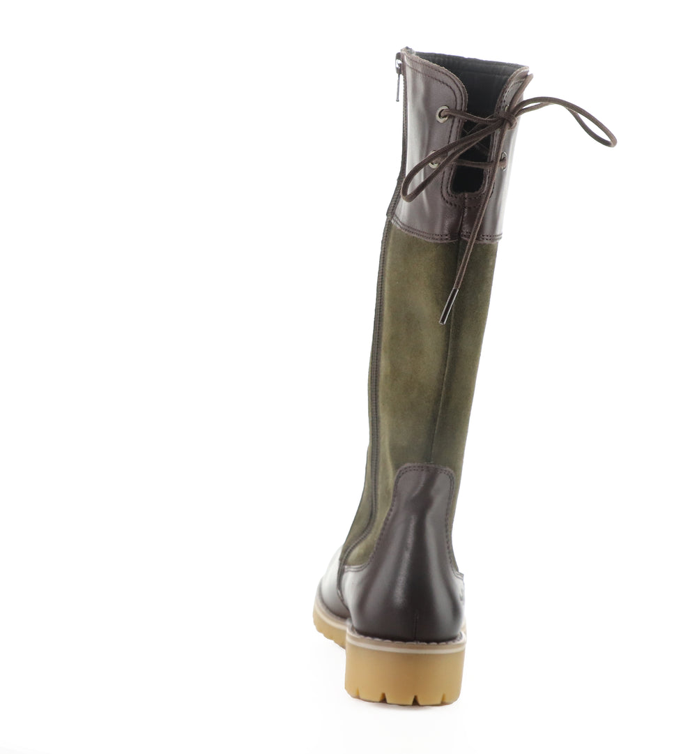 HUNT DK BROWN/OLIVE FEEL/OILSUEDE