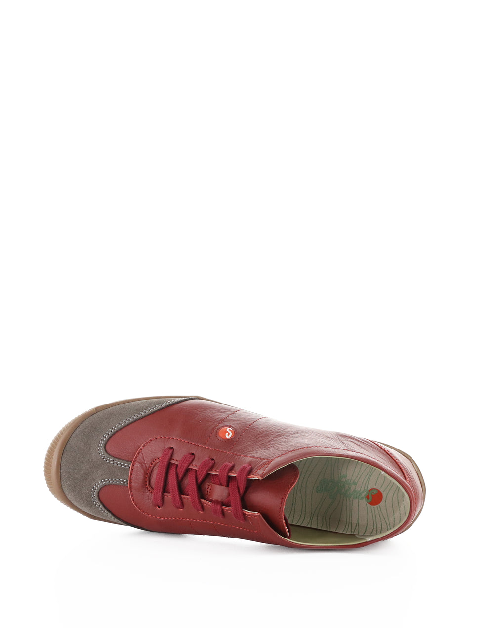IGLU843SOF 012 RED/TAUPE SMOOTH LEATHER