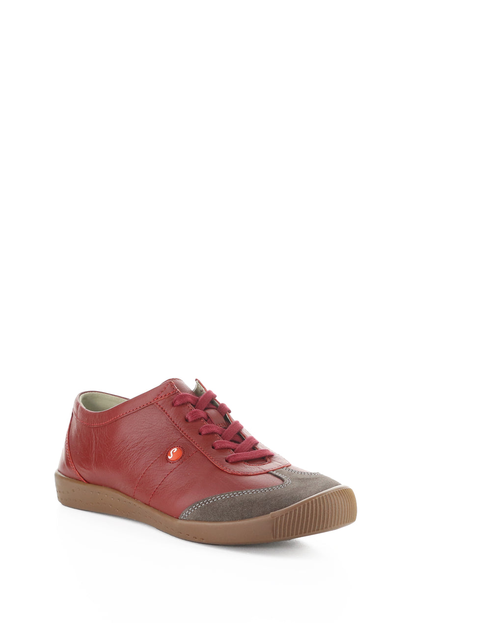 IGLU843SOF 012 RED/TAUPE SMOOTH LEATHER