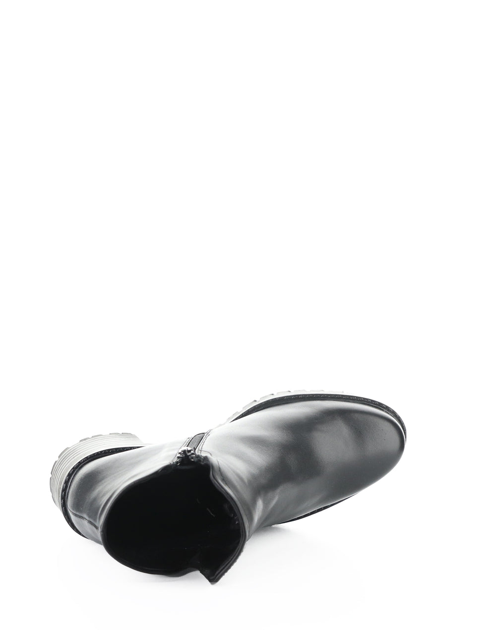 INARA BLACK FEEL LEATHER
