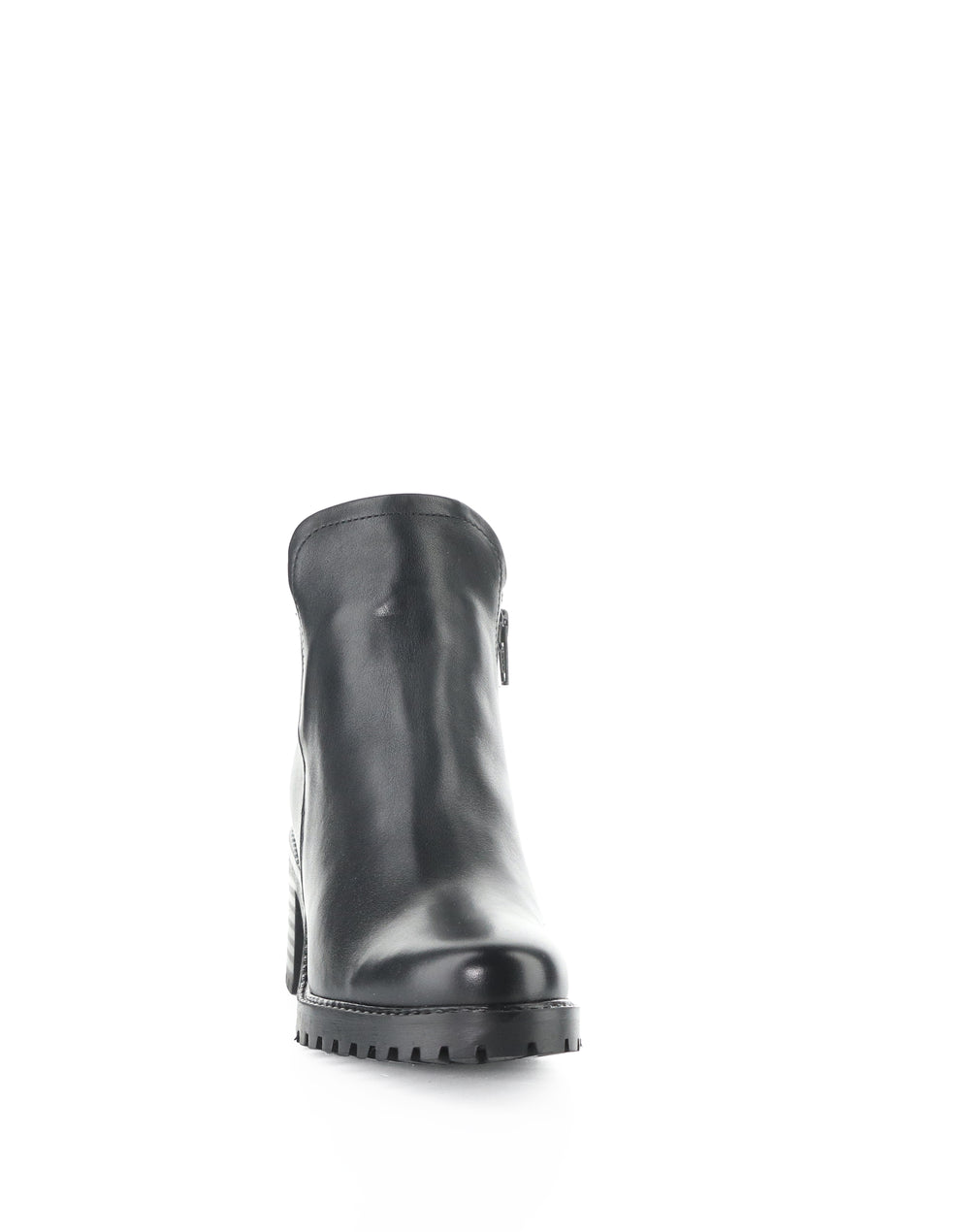 INARA BLACK FEEL LEATHER
