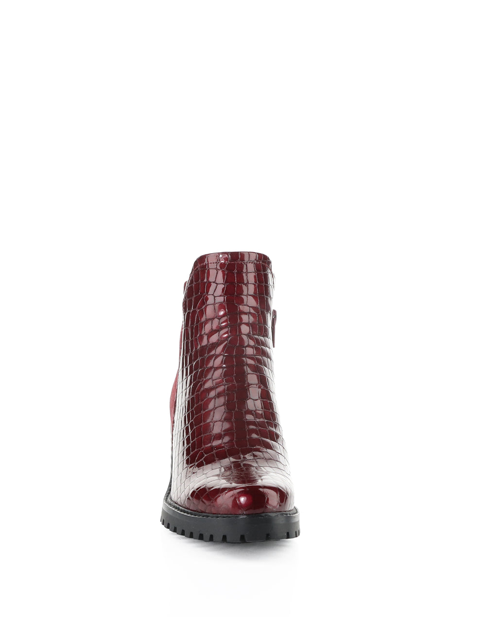 INARA RED/SANGRIA CROCCO PRINT/SUEDE
