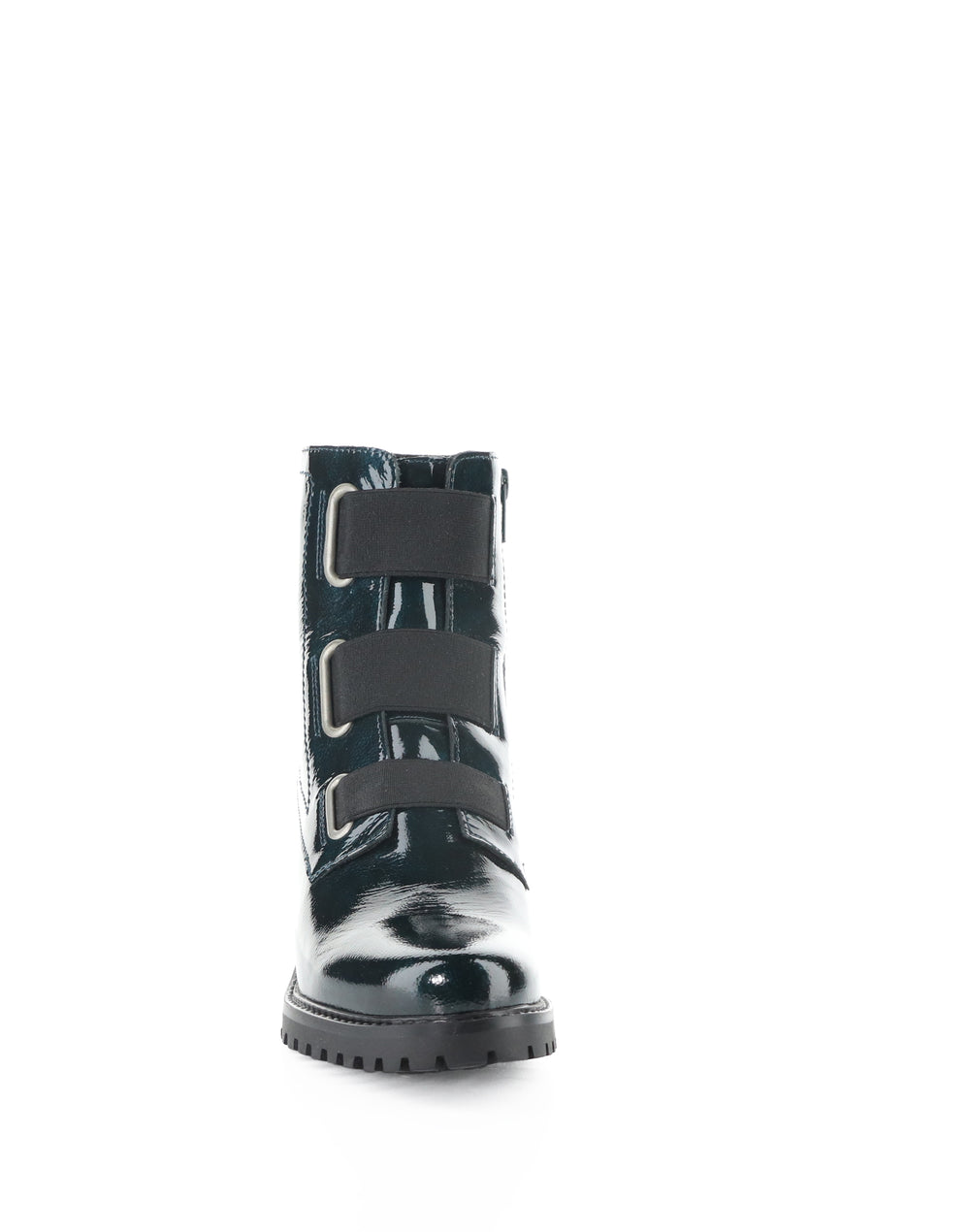 INDIE DK GREEN MACHADO PATENT/ELASTIC