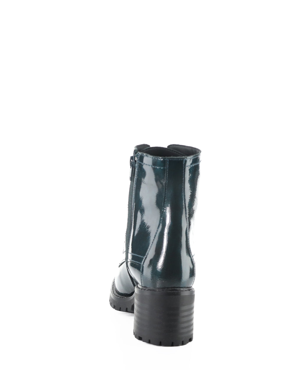 INDIE DK GREEN MACHADO PATENT/ELASTIC