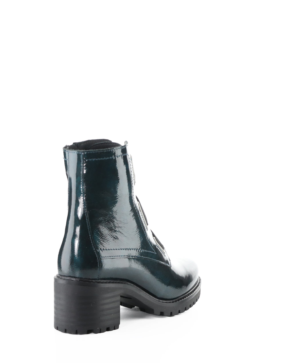 INDIE DK GREEN MACHADO PATENT/ELASTIC