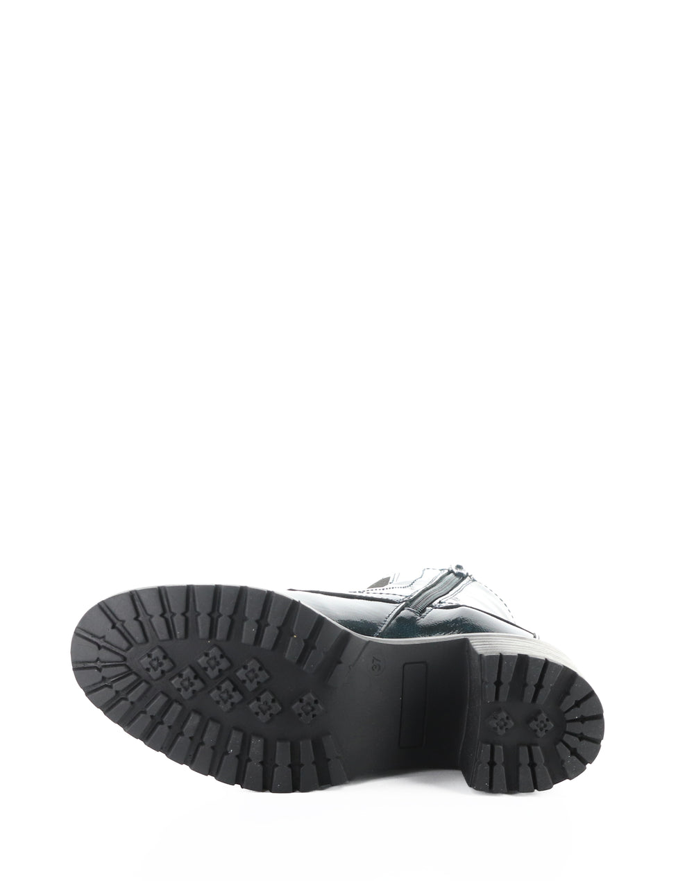 INDIE DK GREEN MACHADO PATENT/ELASTIC