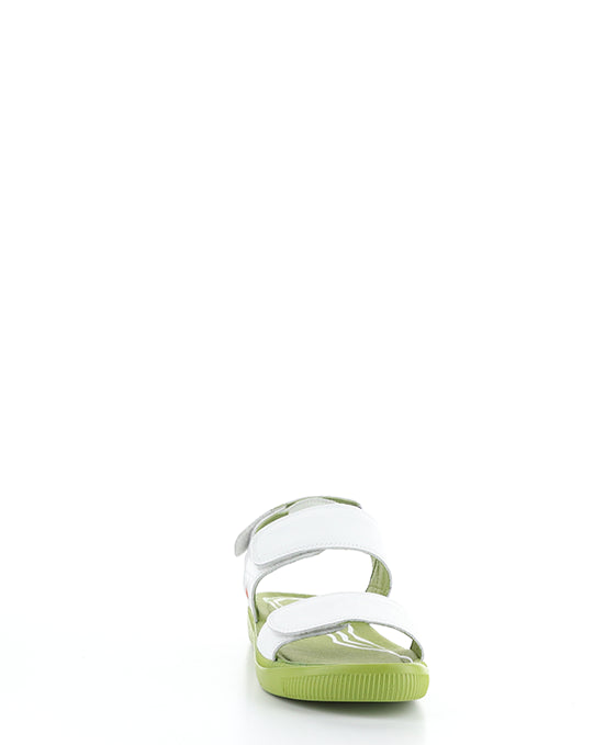 Indu753Sof 003 White Smooth Leather