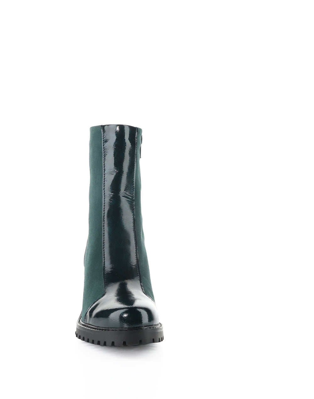 INGRID DK GREEN/PINE MACHADO PATENT/SUEDE