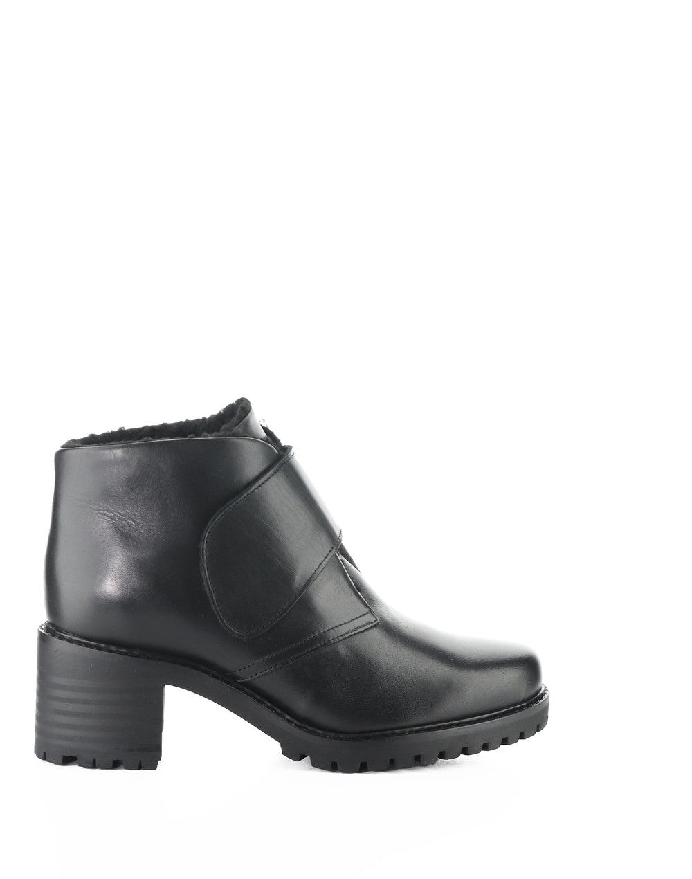 IVARA BLACK FEEL LEATHER