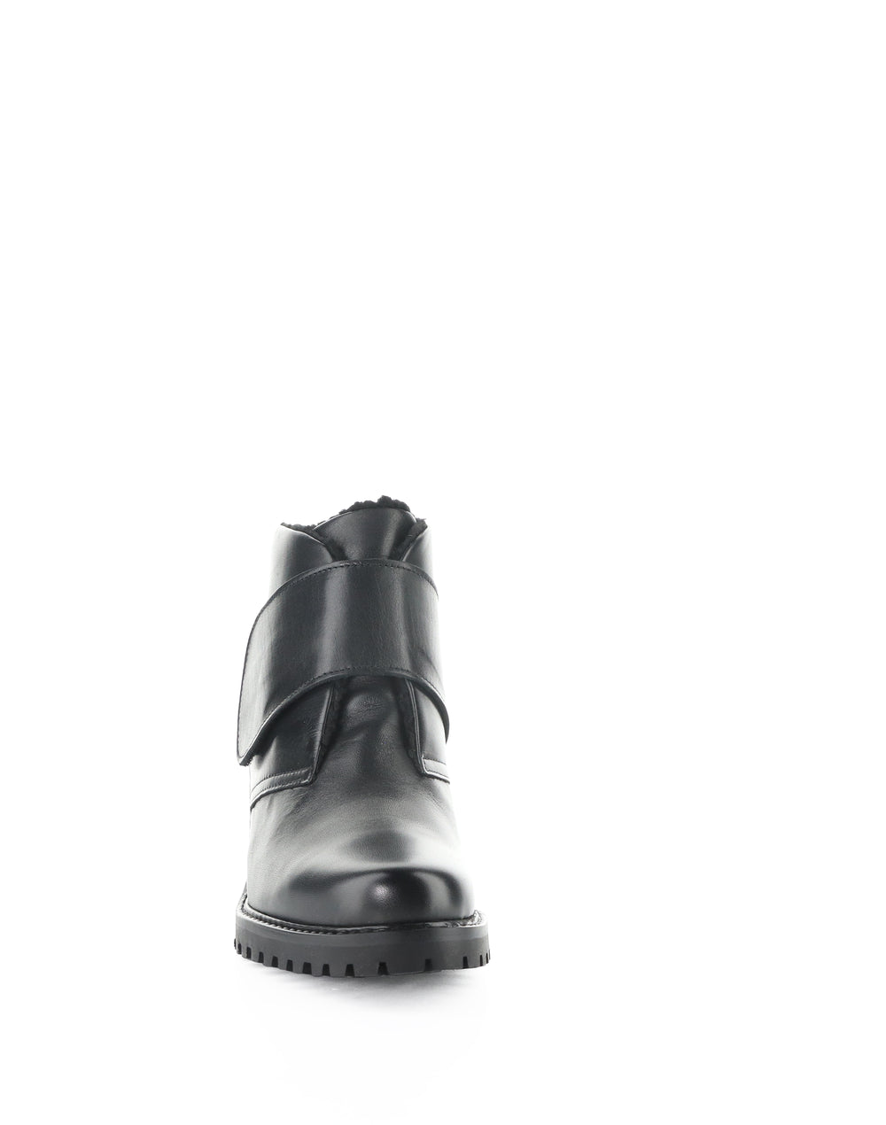 IVARA BLACK FEEL LEATHER
