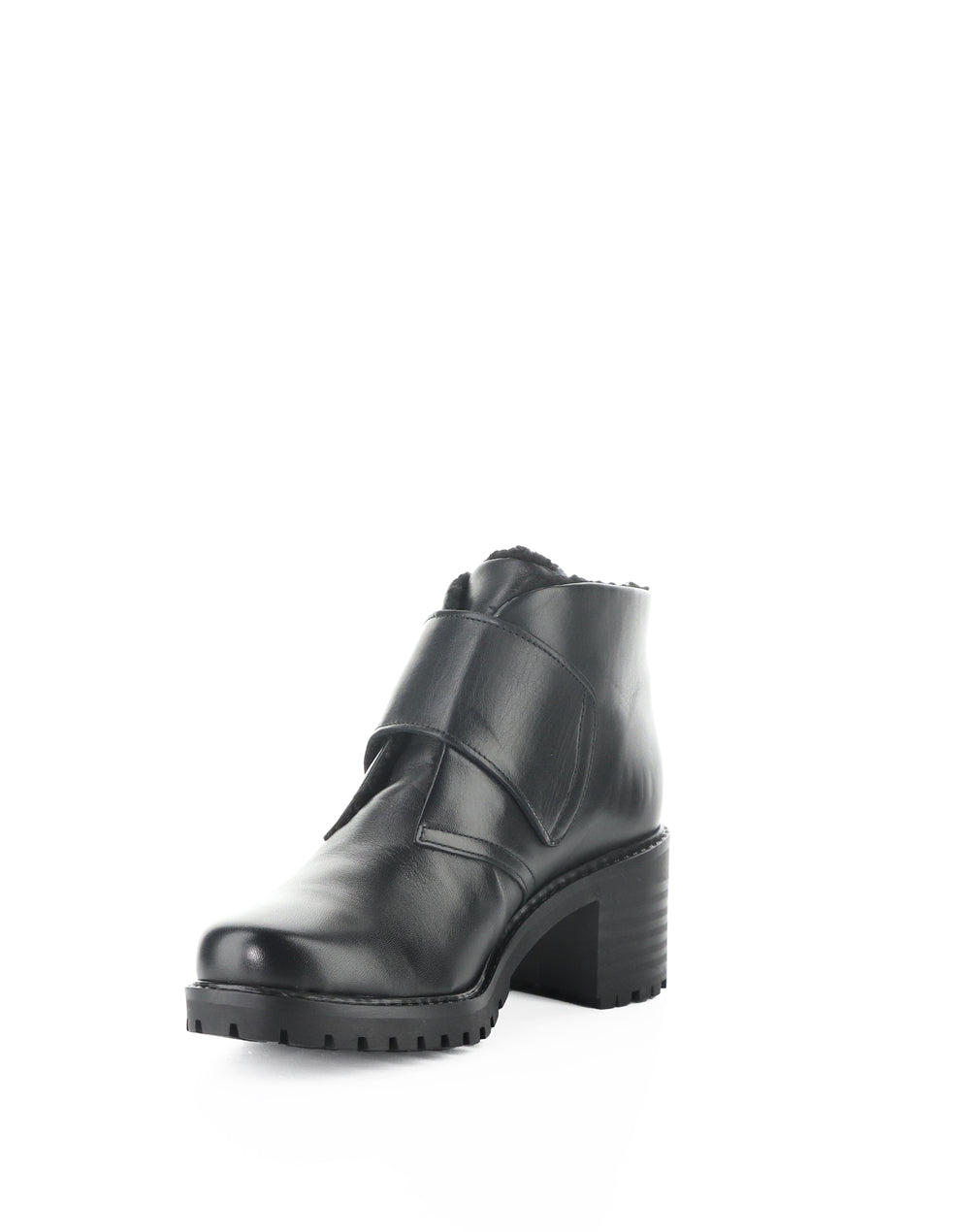 IVARA BLACK FEEL LEATHER