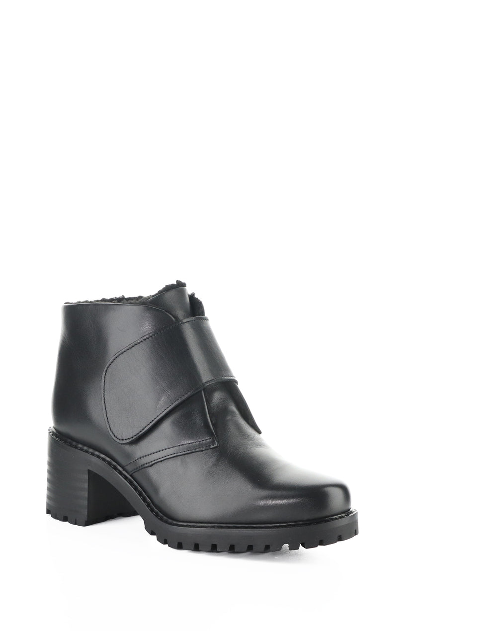 IVARA BLACK FEEL LEATHER