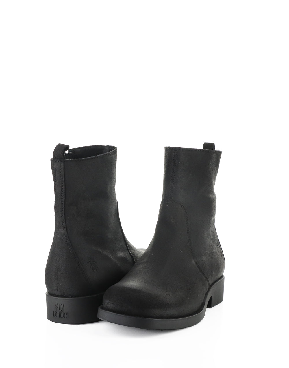 JUJO539FLY 000 BLACK ANTIQUE SUEDE
