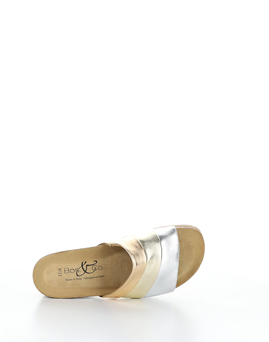 Libby Pearl Combo Metallic Nappa