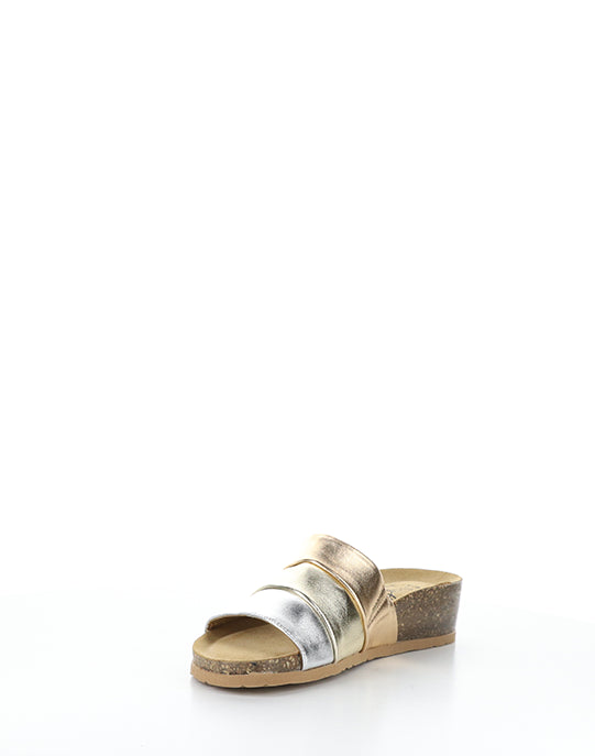 Libby Pearl Combo Metallic Nappa