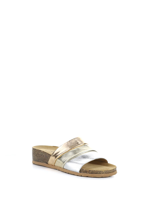 Libby Pearl Combo Metallic Nappa