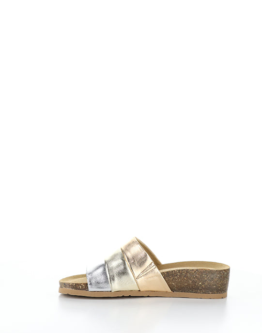 Libby Pearl Combo Metallic Nappa