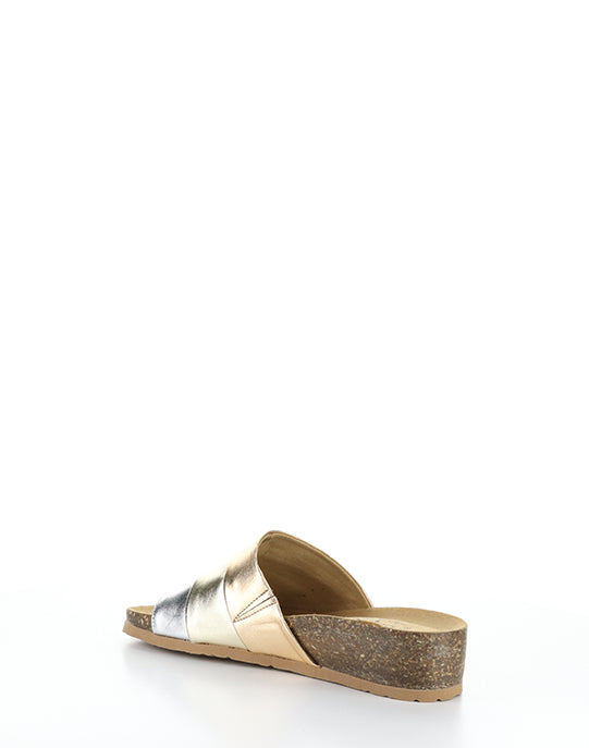 Libby Pearl Combo Metallic Nappa