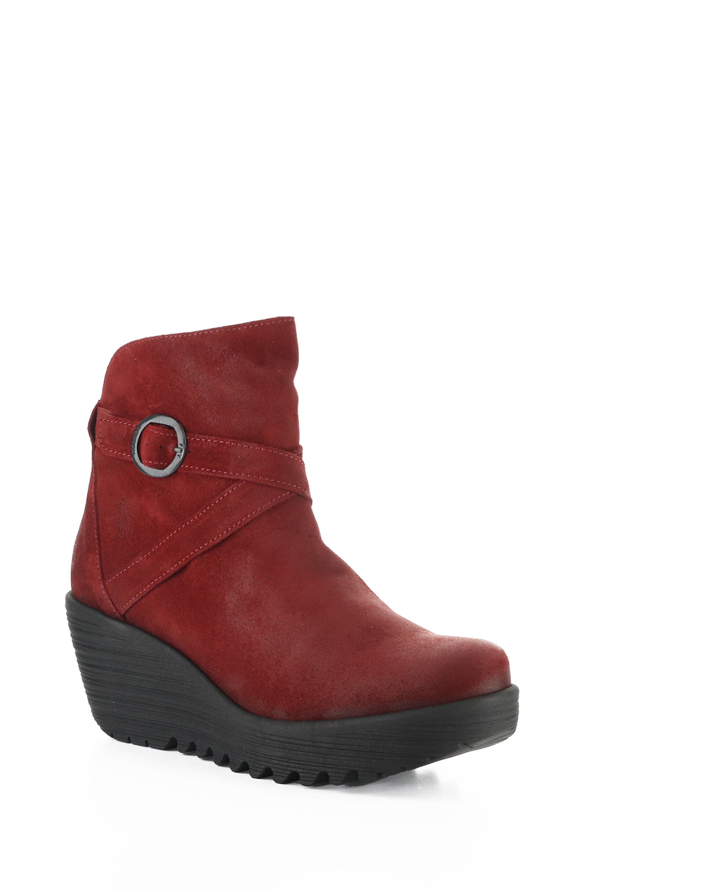 LOIK540FLY 004 RED OIL SUEDE