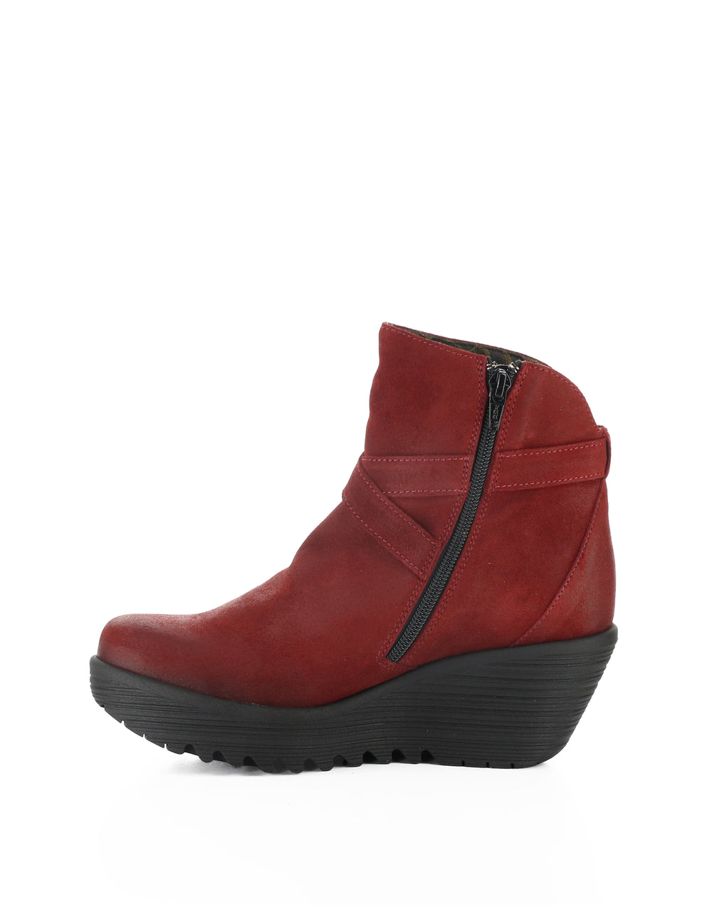 LOIK540FLY 004 RED OIL SUEDE