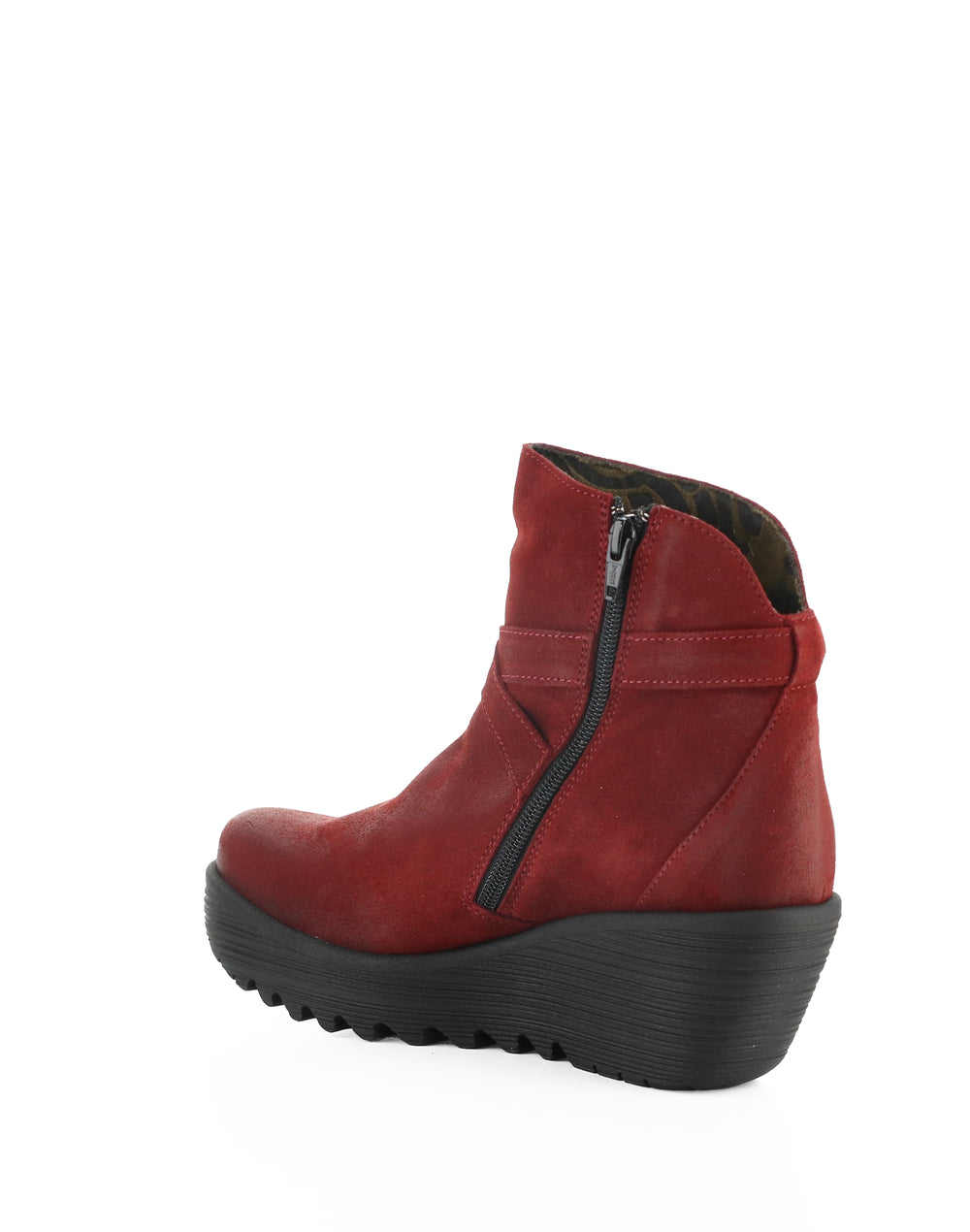 LOIK540FLY 004 RED OIL SUEDE
